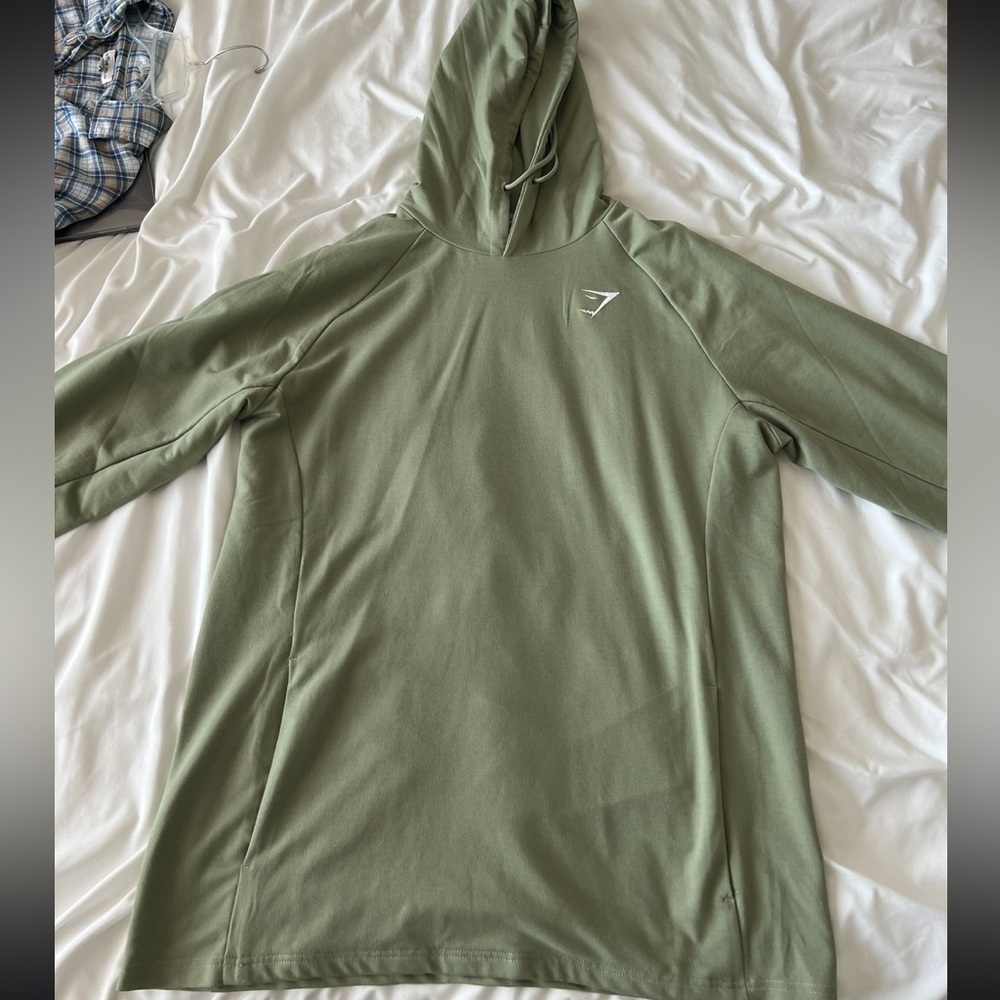 Gymshark long sleeve hoodie , XL green